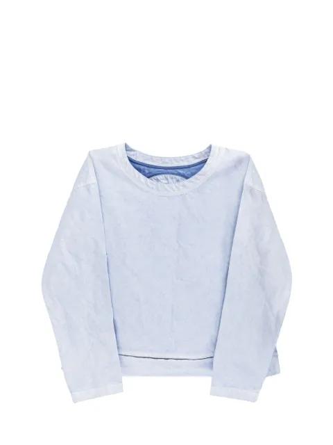 Sculptural sweatshirt tote bag by ISSEY MIYAKE