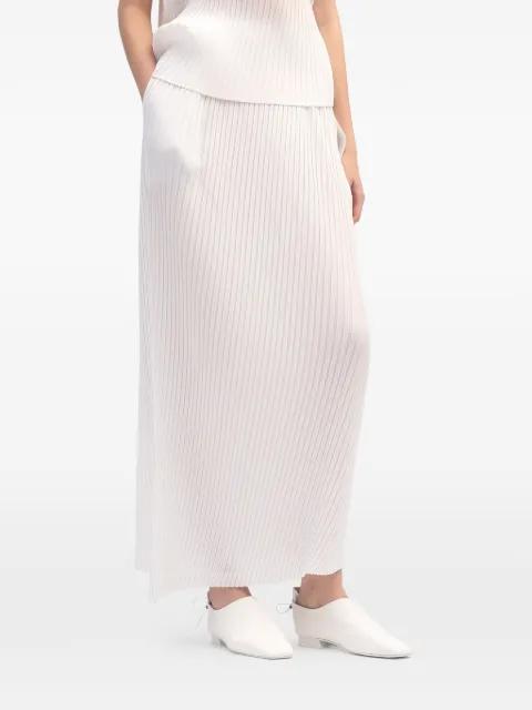 Shadow Study pleated maxi skirt by ISSEY MIYAKE