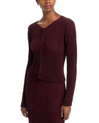 Spongy Cardigan Sweater by ISSEY MIYAKE