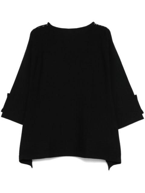 Square Rib AP sweater by ISSEY MIYAKE