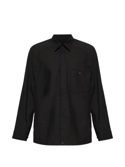 Streamline pocket button shirt by ISSEY MIYAKE