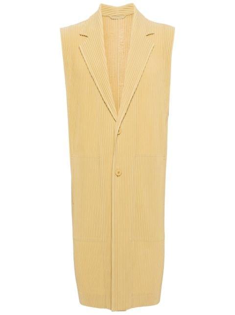 Tailored Pleats 1 vest by ISSEY MIYAKE