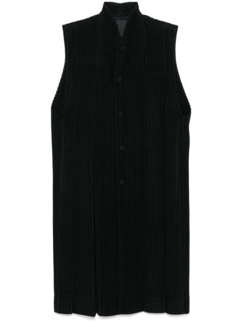 Tucked vest by ISSEY MIYAKE