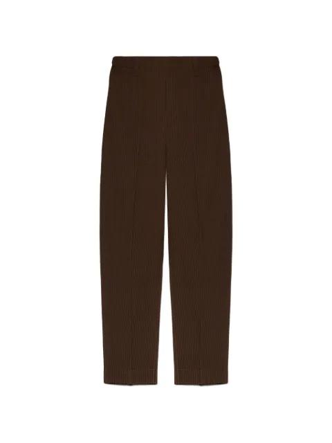 Tuxedo pleated trousers by ISSEY MIYAKE