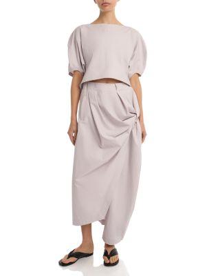 Twisted Drape Pants by ISSEY MIYAKE