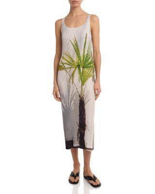 Urban Jungle Ribbed Dress by ISSEY MIYAKE