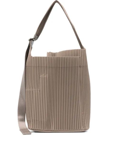 Utility pleated tote bag by ISSEY MIYAKE