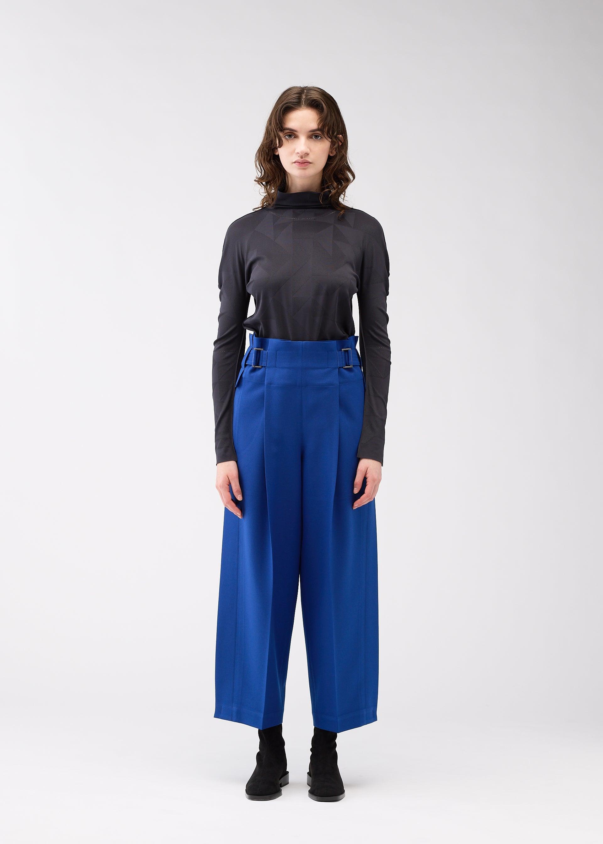 WOOL LIKE FLAT TUCK by ISSEY MIYAKE
