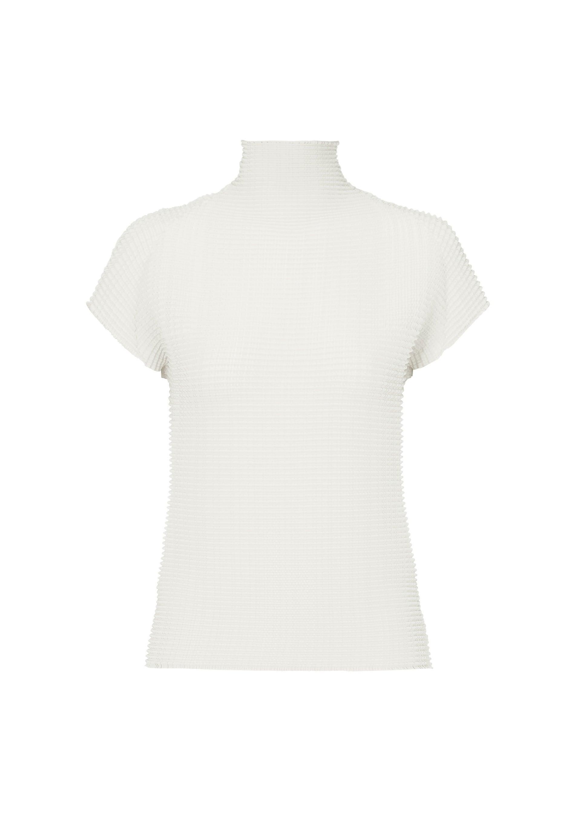 WOOLY PLEATS BK/WT-56 by ISSEY MIYAKE