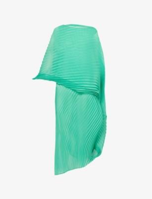 Wander cape-layer knitted maxi dress by ISSEY MIYAKE