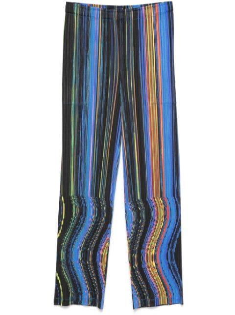 Warp trousers by ISSEY MIYAKE