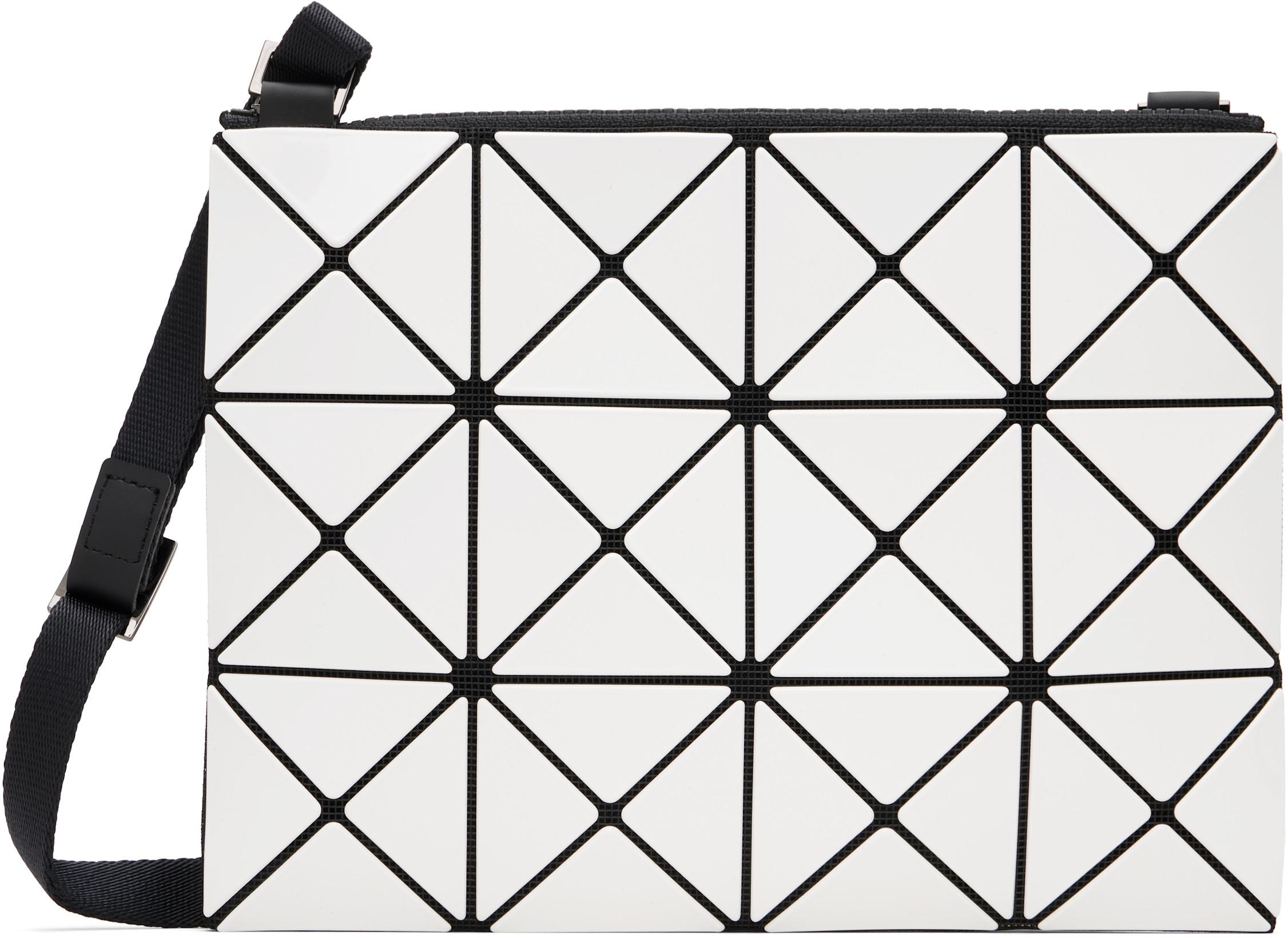 White Lucent Bag by ISSEY MIYAKE
