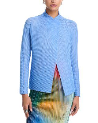 Wooly Pleats Cardigan by ISSEY MIYAKE