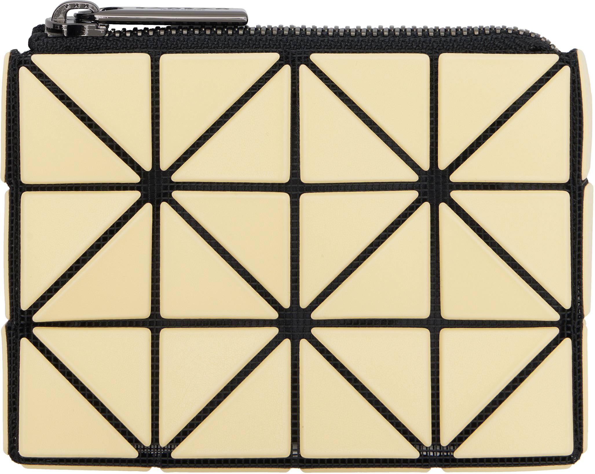 Yellow Casette Card Holder by ISSEY MIYAKE