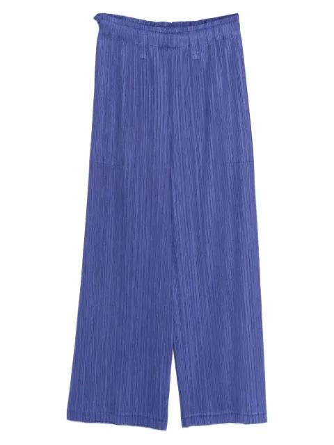 belt-loops trousers by ISSEY MIYAKE