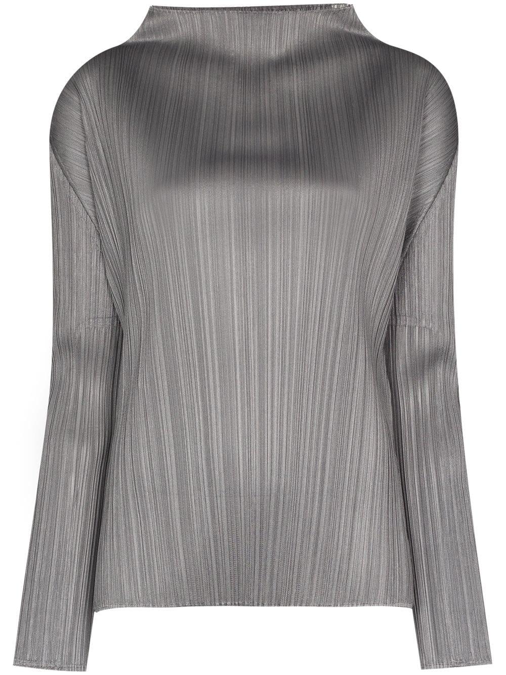 cowl-neck top by ISSEY MIYAKE