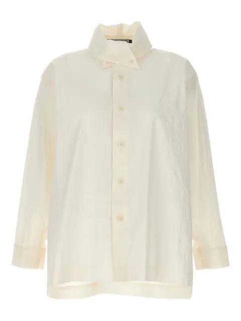 crinkled shirt by ISSEY MIYAKE