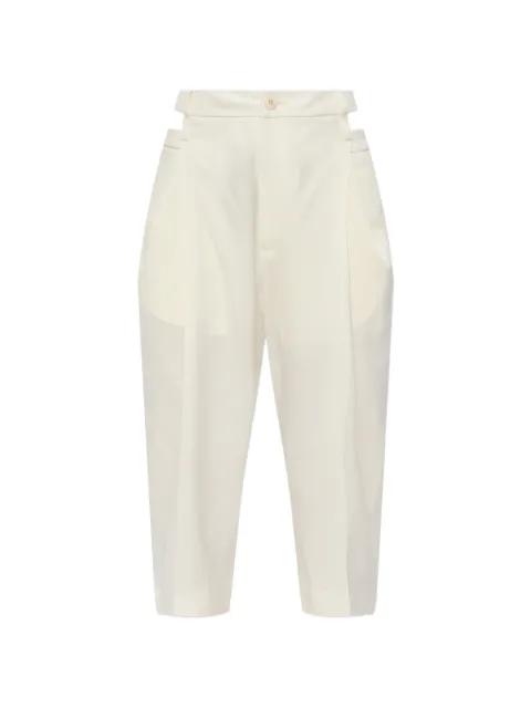 cut-out trousers by ISSEY MIYAKE