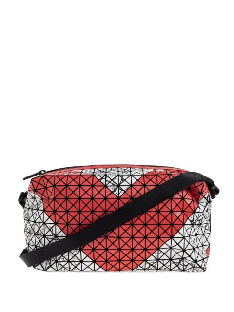 geometric heart-print shoulder bag by ISSEY MIYAKE