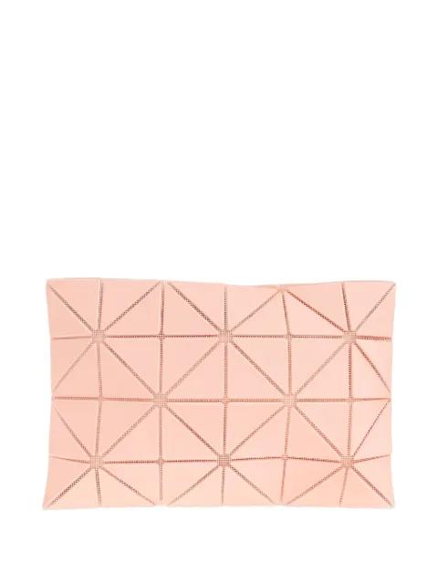 geometric-pattern clutch bag by ISSEY MIYAKE