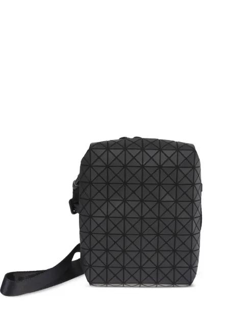 geometric-pattern messenger bag by ISSEY MIYAKE