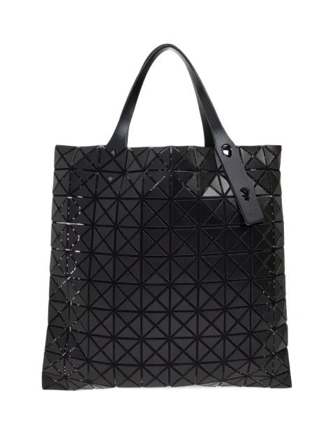 large geometric-pattern tote bag by ISSEY MIYAKE