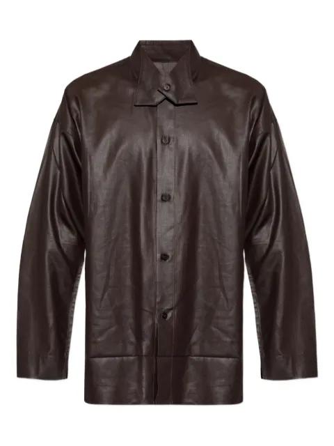 long-sleeved buttoned shirt by ISSEY MIYAKE