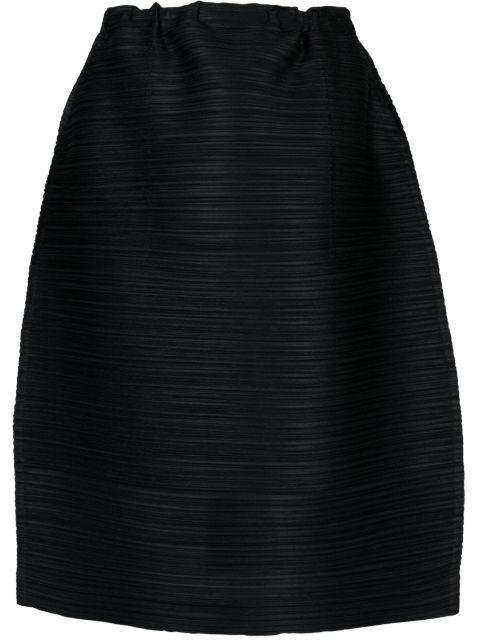 pleated A-line skirt by ISSEY MIYAKE