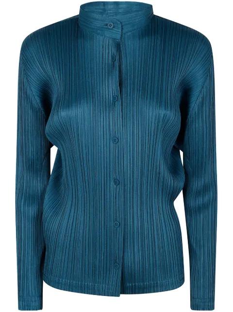 pleated blouse by ISSEY MIYAKE