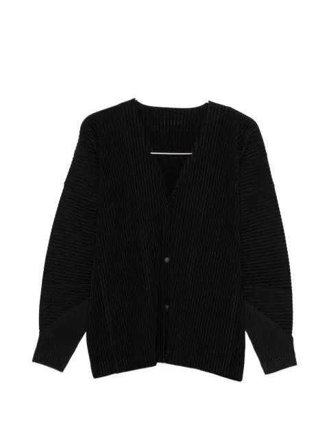 pleated button jacket by ISSEY MIYAKE