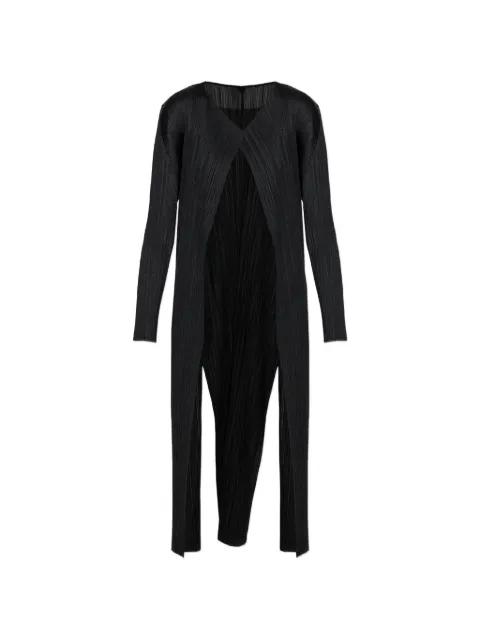 pleated cardigan by ISSEY MIYAKE