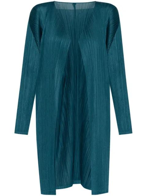 pleated coat by ISSEY MIYAKE