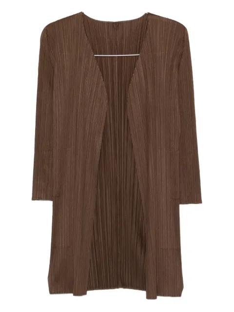 pleated coat by ISSEY MIYAKE