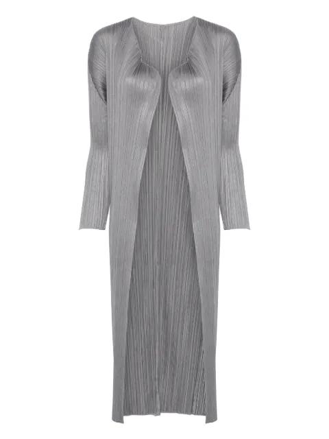 pleated coat by ISSEY MIYAKE