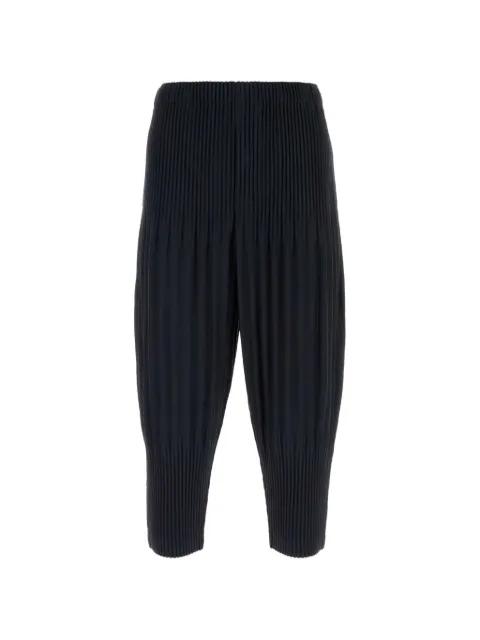 pleated cropped trousers by ISSEY MIYAKE