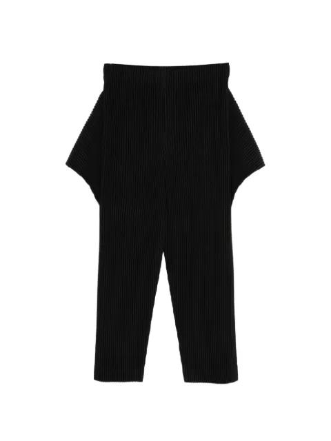 pleated cropped trousers by ISSEY MIYAKE