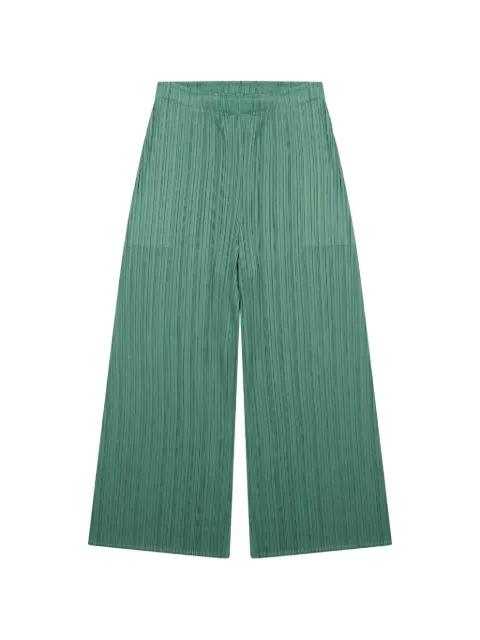 pleated-design trousers by ISSEY MIYAKE