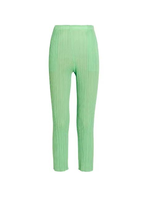 pleated-design trousers by ISSEY MIYAKE