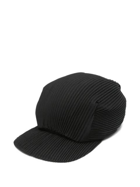 pleated hat by ISSEY MIYAKE