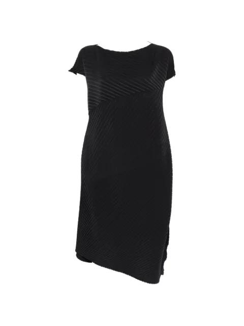pleated midi dress by ISSEY MIYAKE