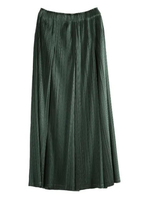 pleated midi skirt by ISSEY MIYAKE