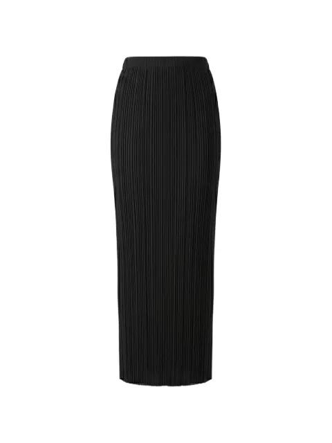 pleated midi skirt by ISSEY MIYAKE