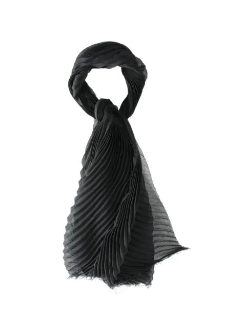 pleated scarf by ISSEY MIYAKE