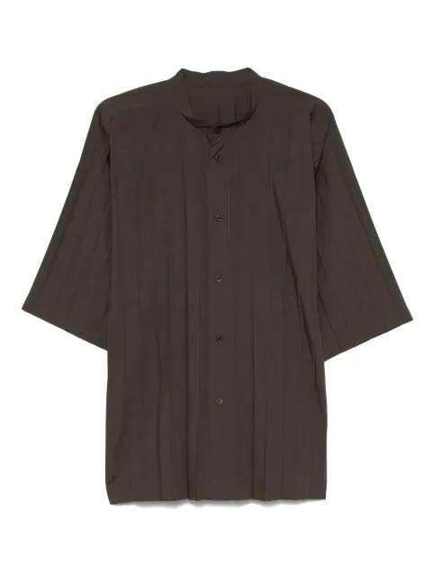 pleated shirt by ISSEY MIYAKE