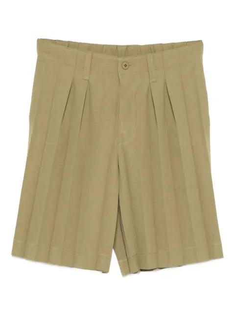 pleated shorts by ISSEY MIYAKE