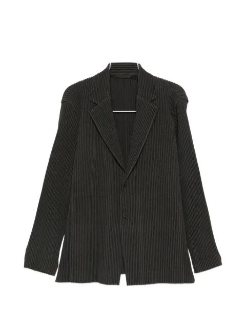 pleated single-breasted blazer by ISSEY MIYAKE