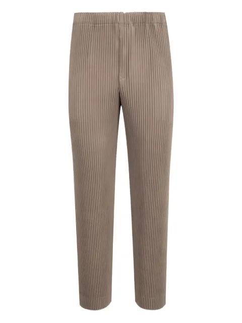 pleated tailored trousers by ISSEY MIYAKE
