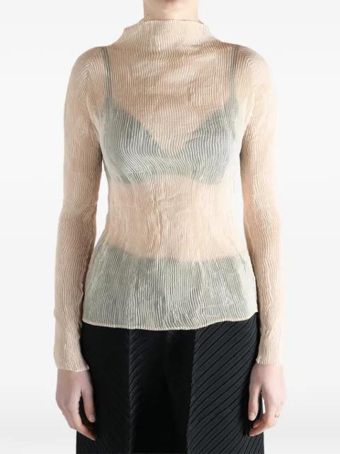 pleated top by ISSEY MIYAKE