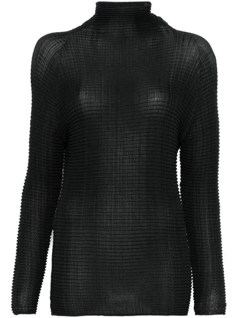 pleated top by ISSEY MIYAKE