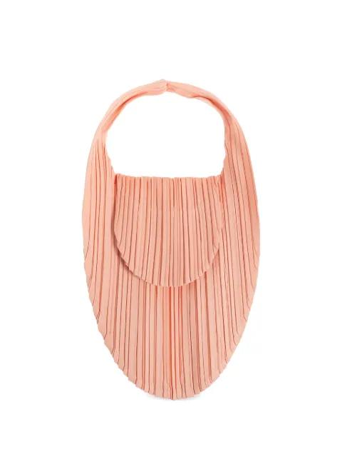 pleated tote bag by ISSEY MIYAKE